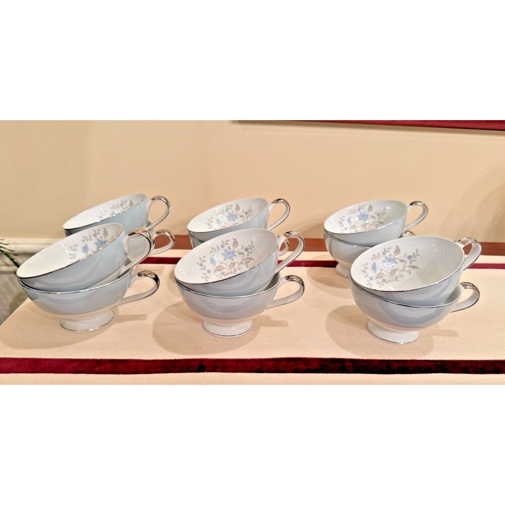 Set of 12 Mikasa Narumi Star Fire Cups Vintage - Rare Find, Very Good Condition
